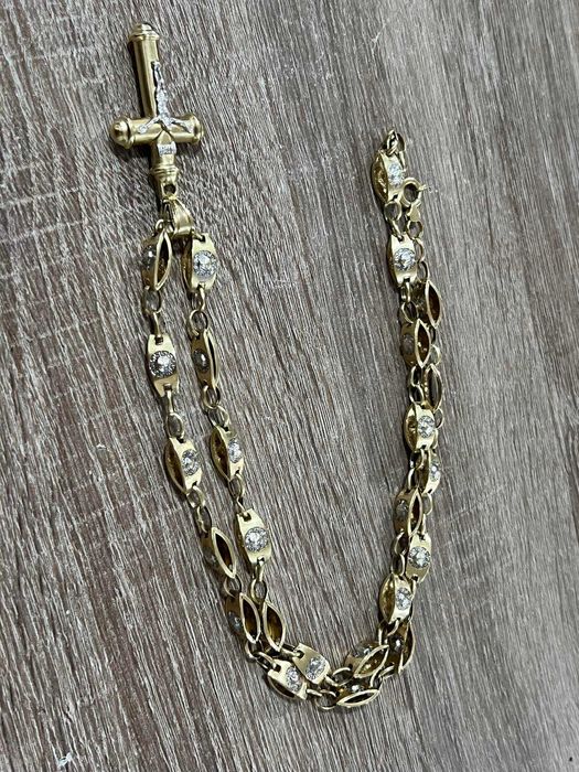 Златен синджир/ланец МЪЖКИ. 21.5гр