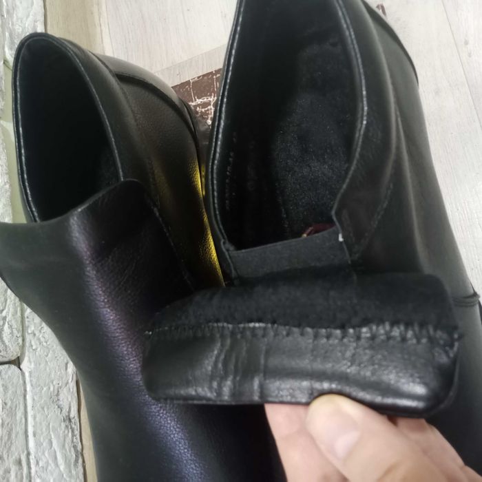 Ботинки новые кожаные