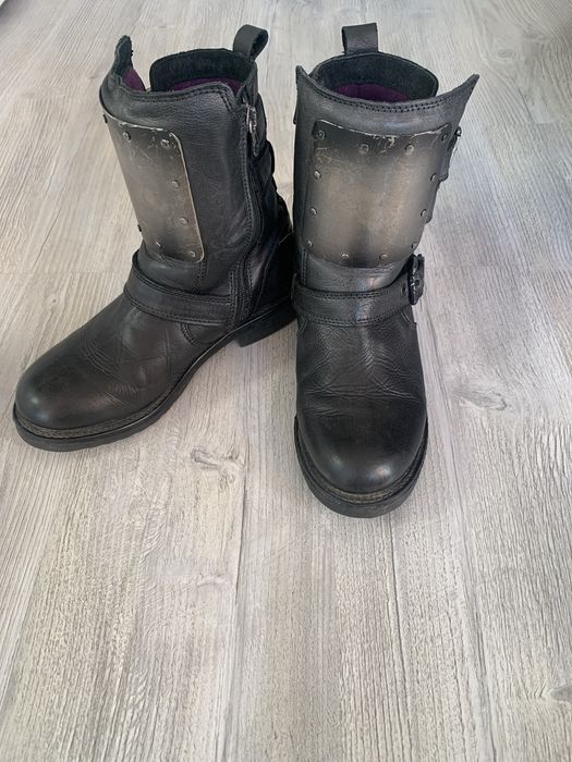 Cizme din piele Bronx