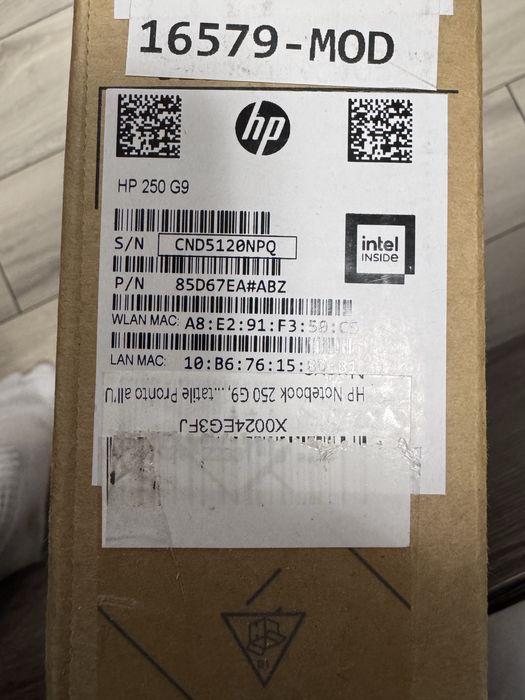 Laptop hp g9 intel n4500 16 gb ram 1 tb ssd Win 11 pro nou sigilat