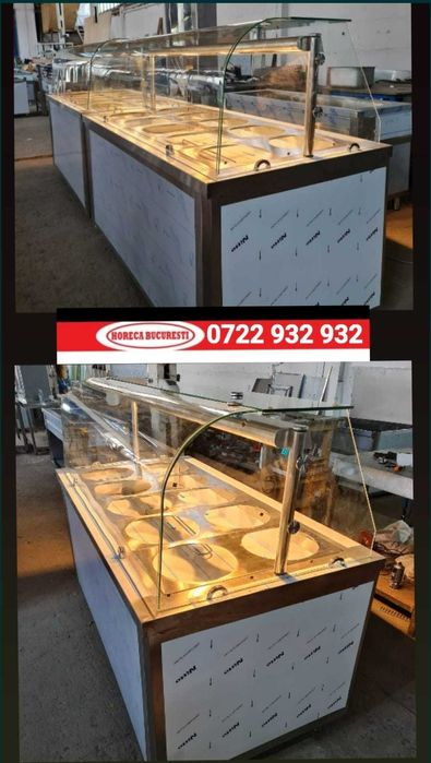 Linie AUTOSERVIRE / BAIN marie 3GN-6GN / Vitrina CALDA 3GN-6GN /