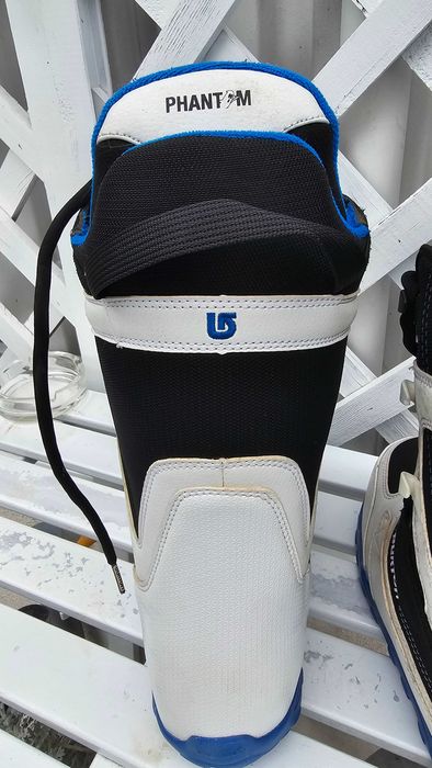 Boots Burton Invader White Black Blue mar 40 - 41 Snowboard