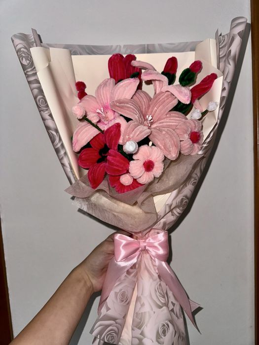 Buchet cadou cu flori nemuritoare