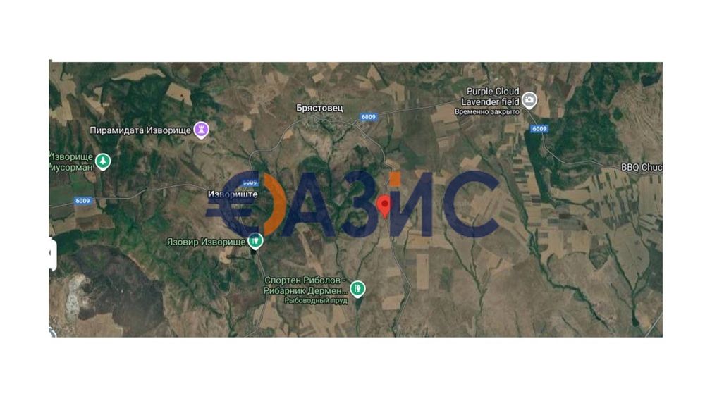 Земеделска земя с. Брястовец, област 13297 кв. м., цена 16200 евро