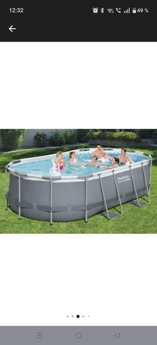 Piscină ovală Bestway