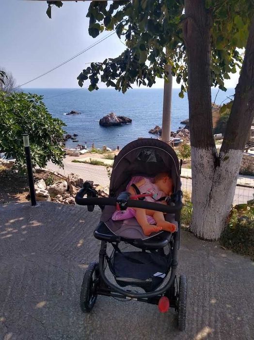 Бебешка количка + кошче за новородено Bebe Comfort