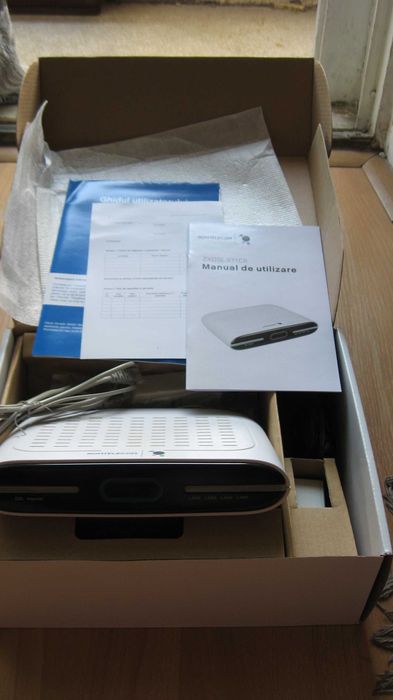 Vand modem ZTE romtelecom nou,pachet complet