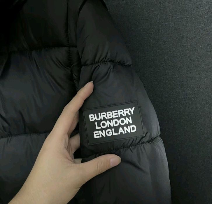пуховик Burberry