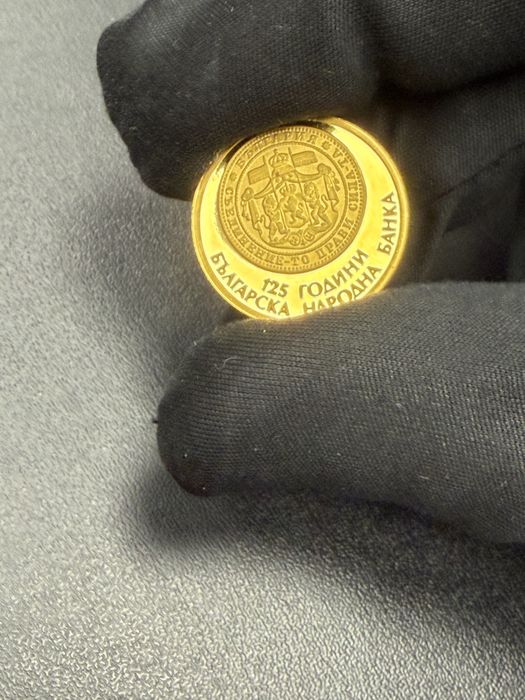 Златна монета 125 лева 2004 г