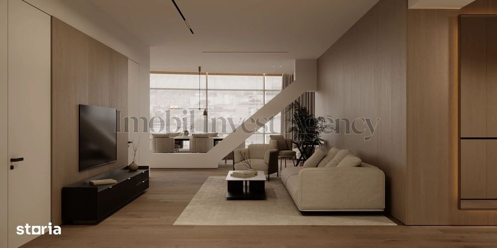 Apartament tip PENTHOUSE 4 camere de vanzare Pipera