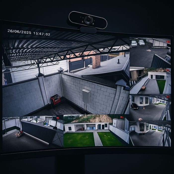 Установка Камер Видеонаблюдения