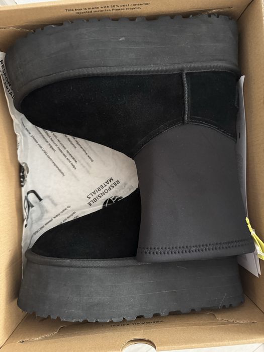 UGG Kallen Lace Platforma Black