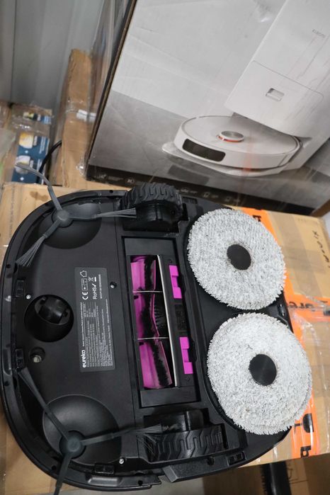 Прахосмукачка робот EUREKA J12 Ultra, Mop, самопочистване,пране,сушене