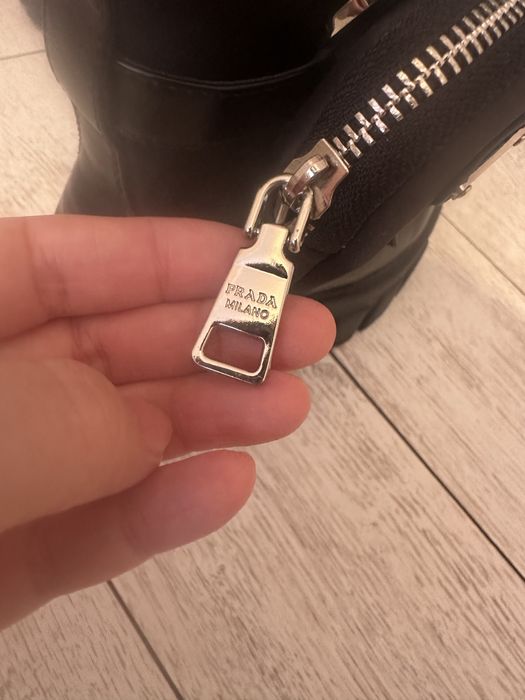 Ботинки Prada черные