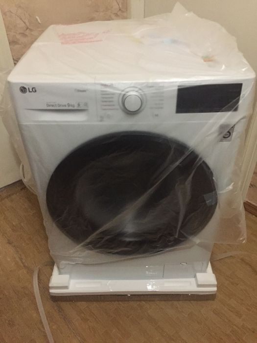 LG 9кг Инвертор / Пар / Новый + гарантия + доставка