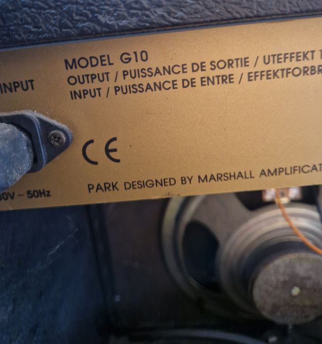 amplificator park g10 by marshall