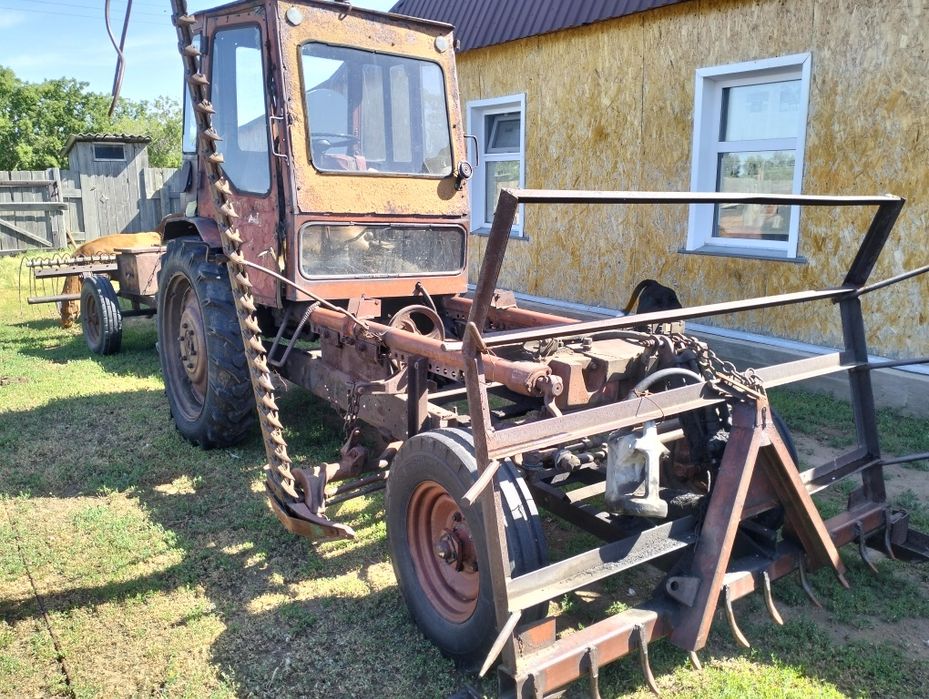 Трактор т16 косилка грабли валакуша