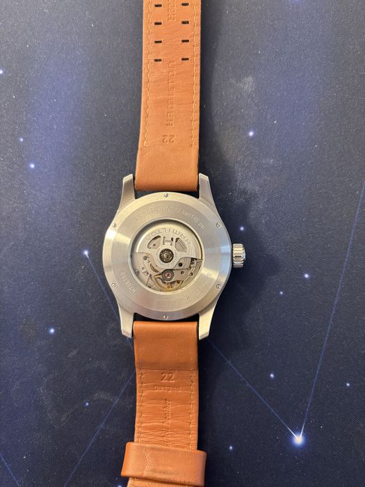 Vând ceas Hamilton Khaki Officer Automatic, 44 mm