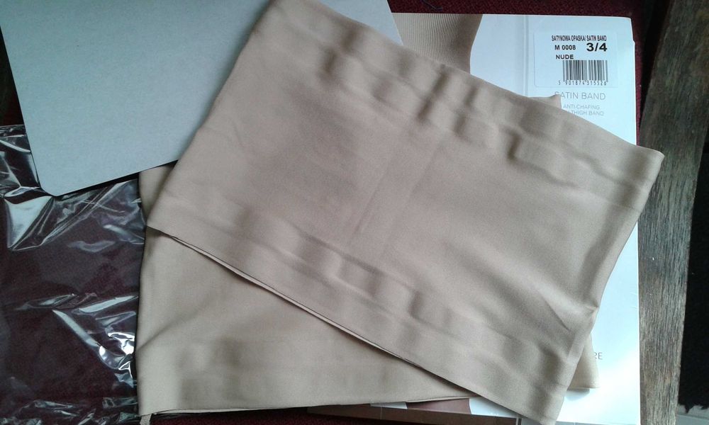 Сатенени ленти и балсам за бедра