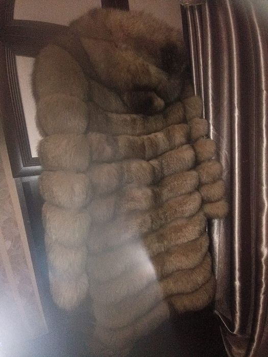 Шуба песец трансформер