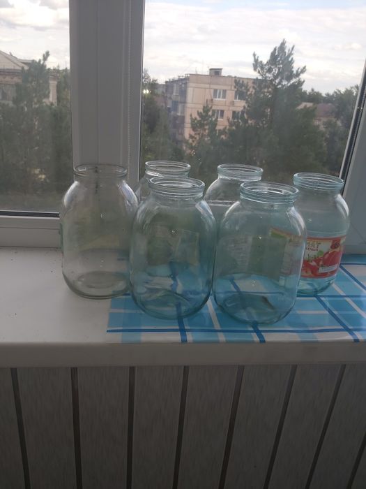Банки стеклянные 2-х литровые