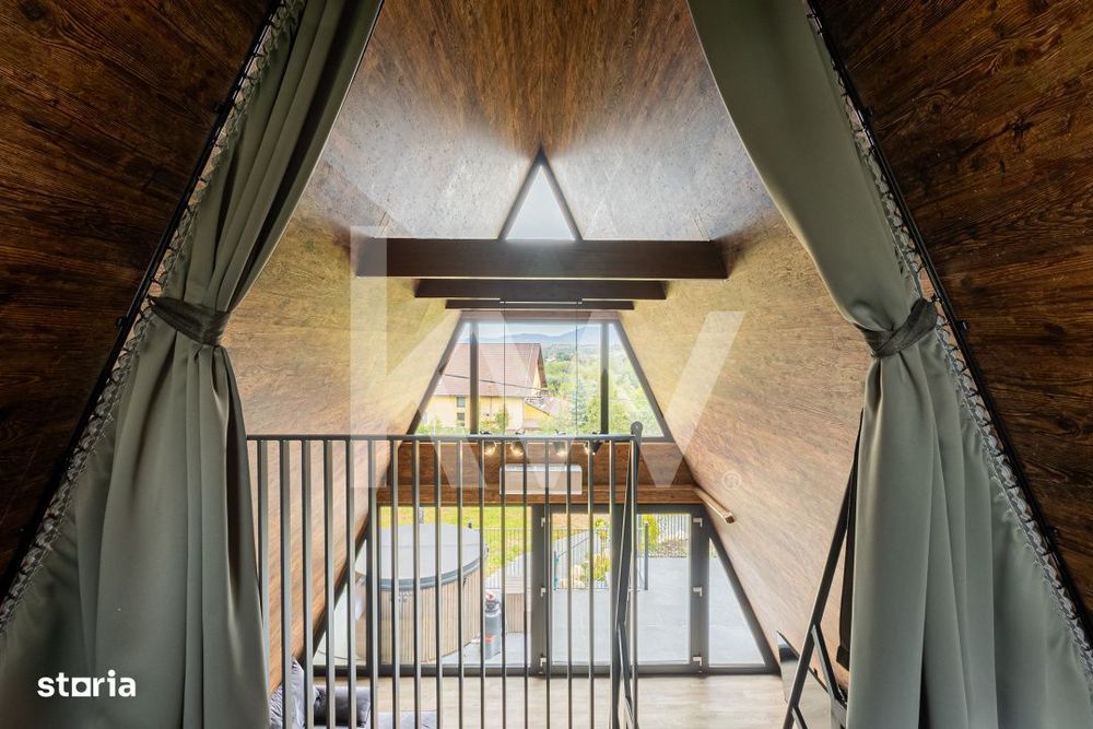 Afacere la cheie in inima naturii- Case smart A-Frame