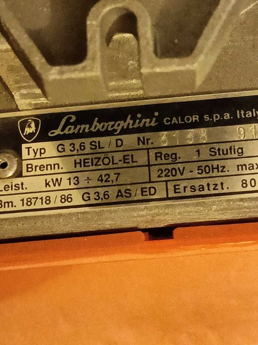 2 arzatoare Lombarghini pe gaz folosite-in perfecta stare functionare