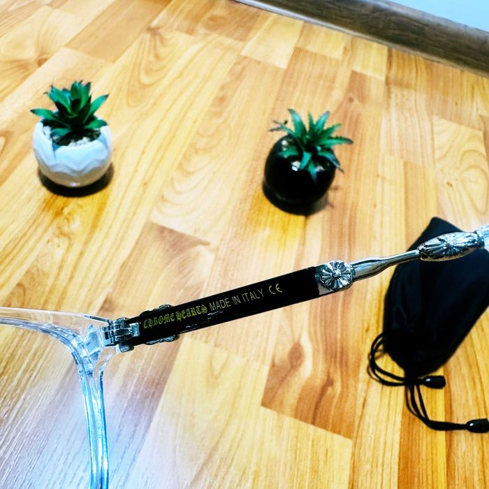 Ochelari Chrome Hearts Anti Blue-Light Premium Quality , Transparenti