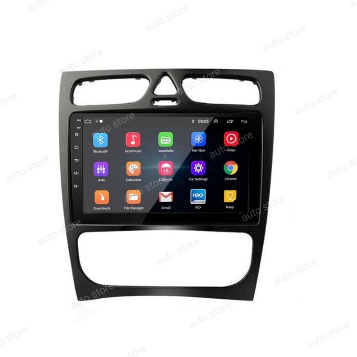 Mercedes мултимедия W203 W211 W219 E class C class clk андроид android