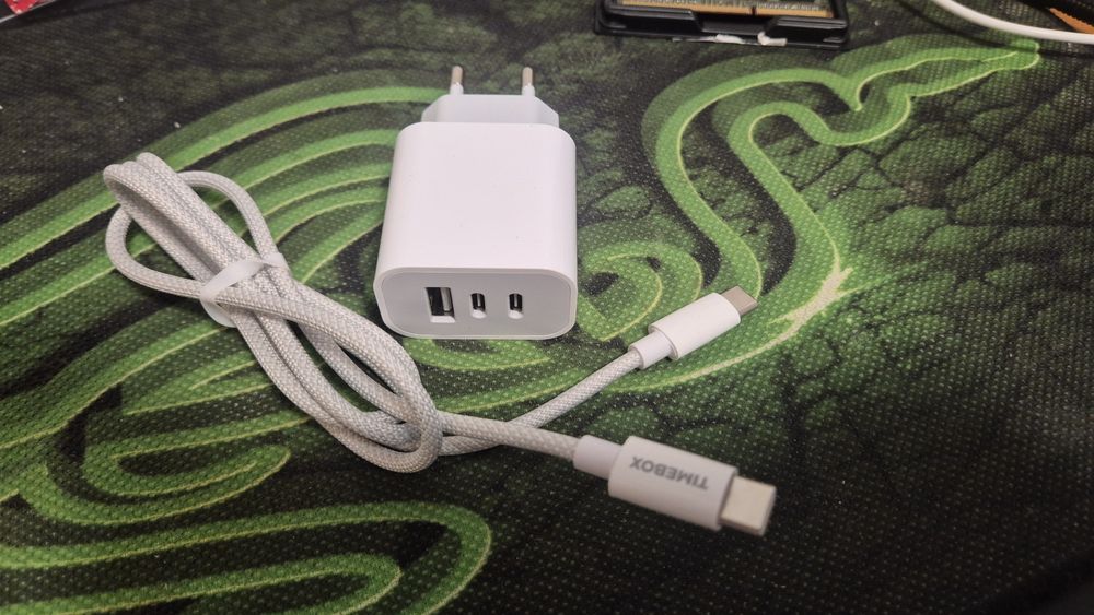 Incarcator fast charger 3 porturi USB C