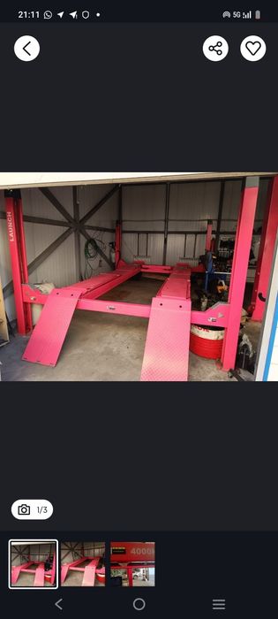 Подъемник 4-х стоичный подъемник