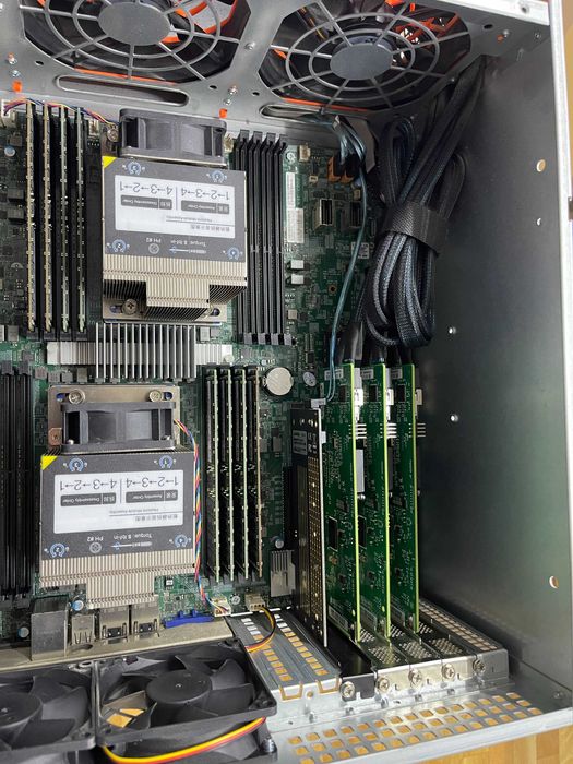 Професионален Enterprise Сървър – 48 ядра / 512GB ECC / Dual EPYC-7F72