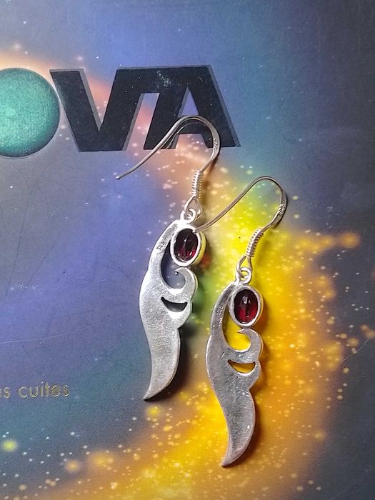 Сребърни обици различни модели