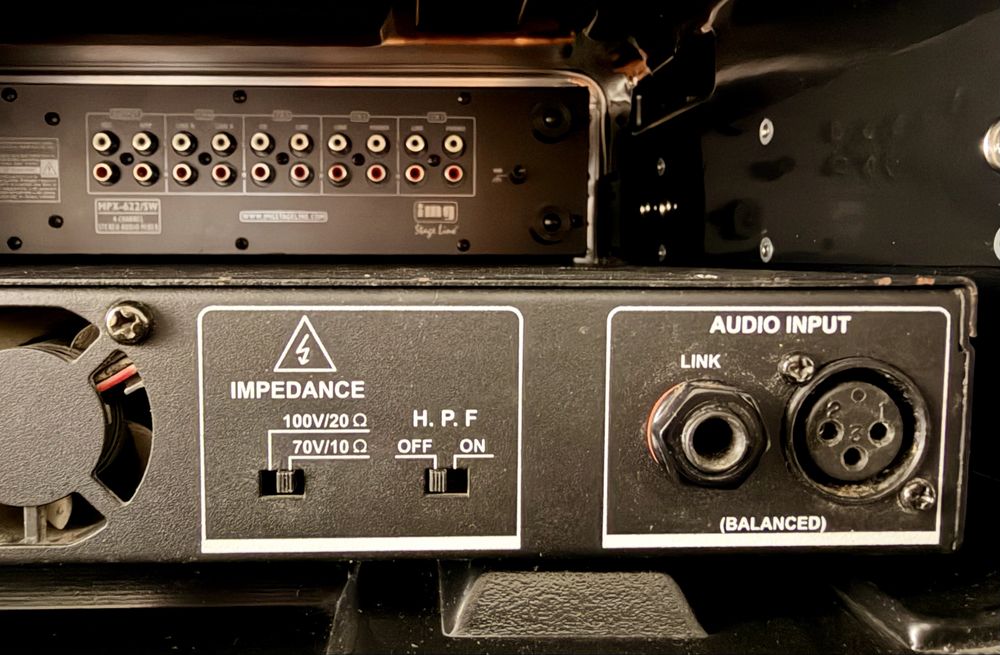 Mixer Stage Line & Amp. Digital De Linie PRO DIGI  & Casse Gear4Music