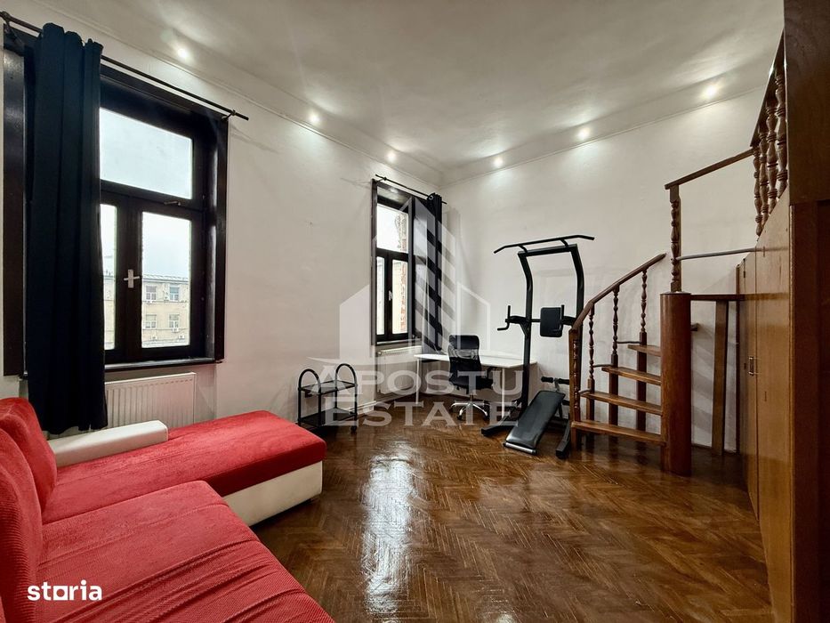 Apartament cu o camera de vanzare Ultracentral Timisoara
