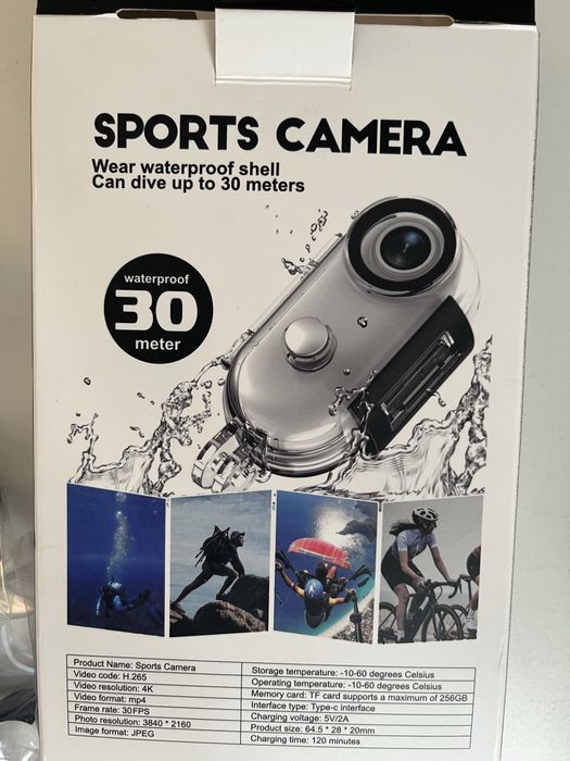 Мини экшн-камера WiFi + карта 32GB