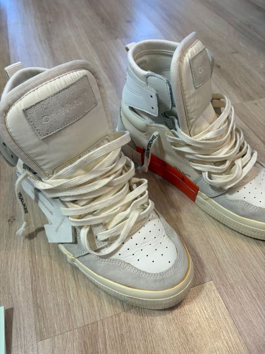 Off white vulcanized high