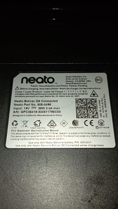 aspirator Neato Botvac