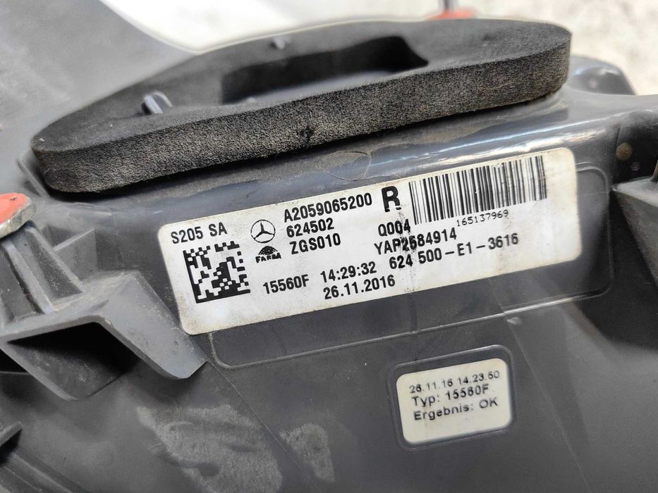 Оригинален стоп Мерцедес Ц205  Mercedes C 205 Led