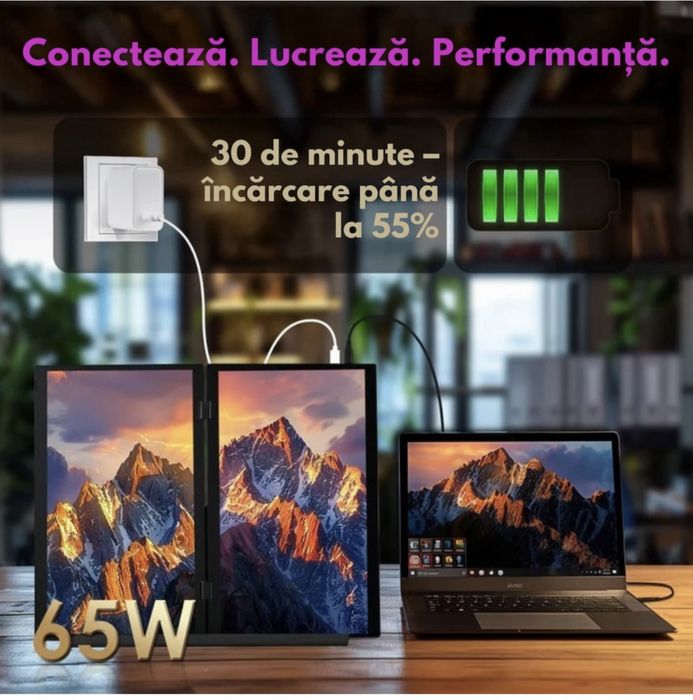 Двоен сензорен монитор