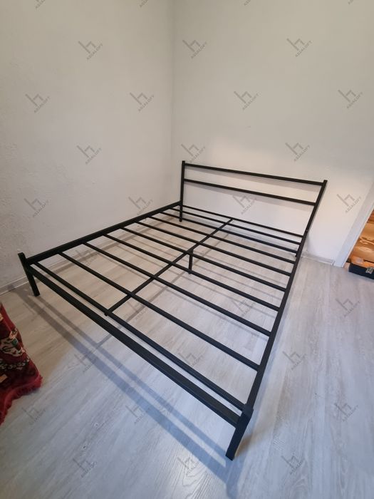 Металлическая Кровать Двухспальная, Темир Кровать,  LOFT Style,
