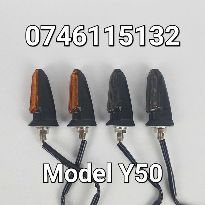 Moto Scuter Motocicleta Atv Chopper-Semnalizari LED- Semnalizare - Y50