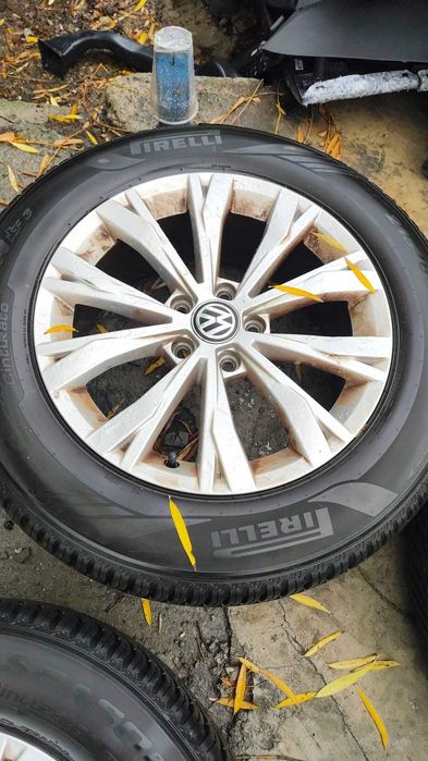 Set Roti All Season Originale VW Tiguan R17 Model Montana 5x112, Anvelope DOT 2024  7J x 17 ET 40