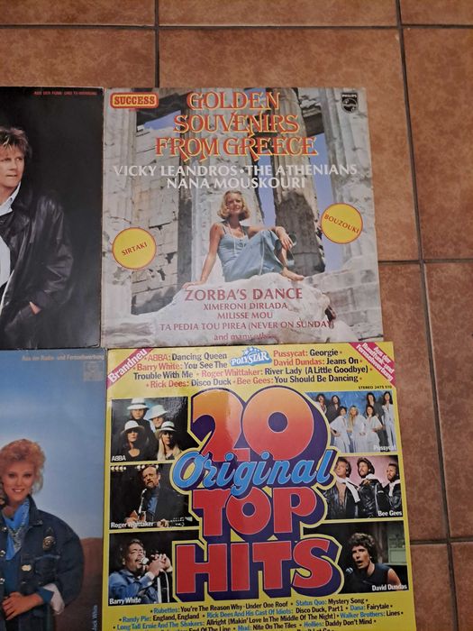 vinil audrey landers nana mouskouri vicky lendros carpendale