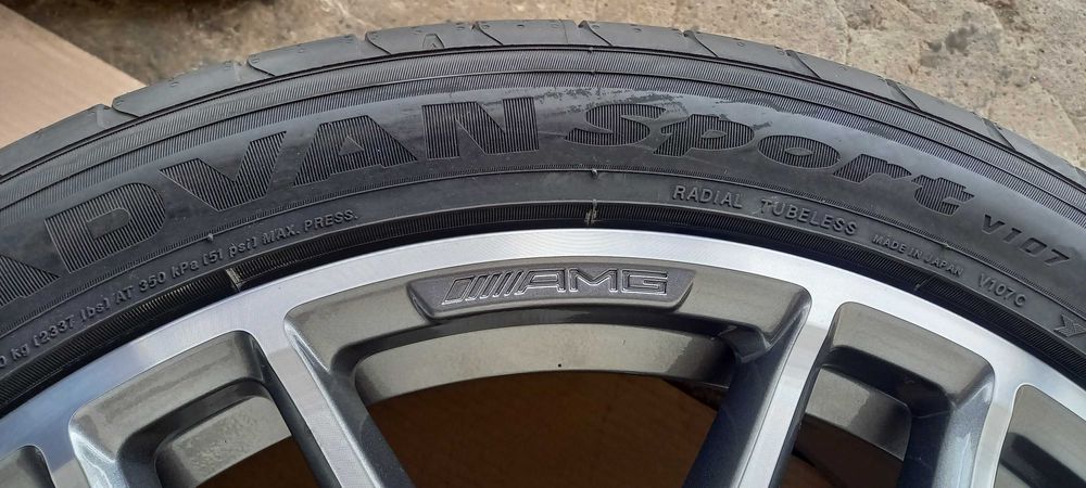 Гума YOKOHAMA ADVAN SPORT 285 40 ZR22  джанта AMG G63  22"