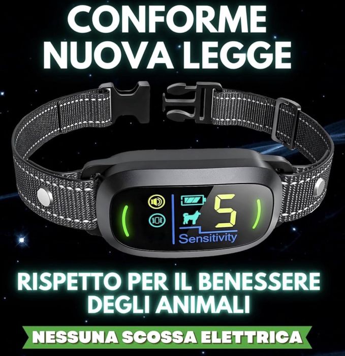 Zgardă anti-lătrat PAWPRO pentru câini