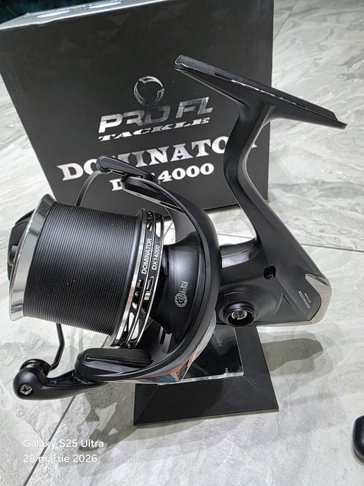 SET 4 Mulinete PRO FL Dominator DX 14000 9+1Rulmenti NEW 2026