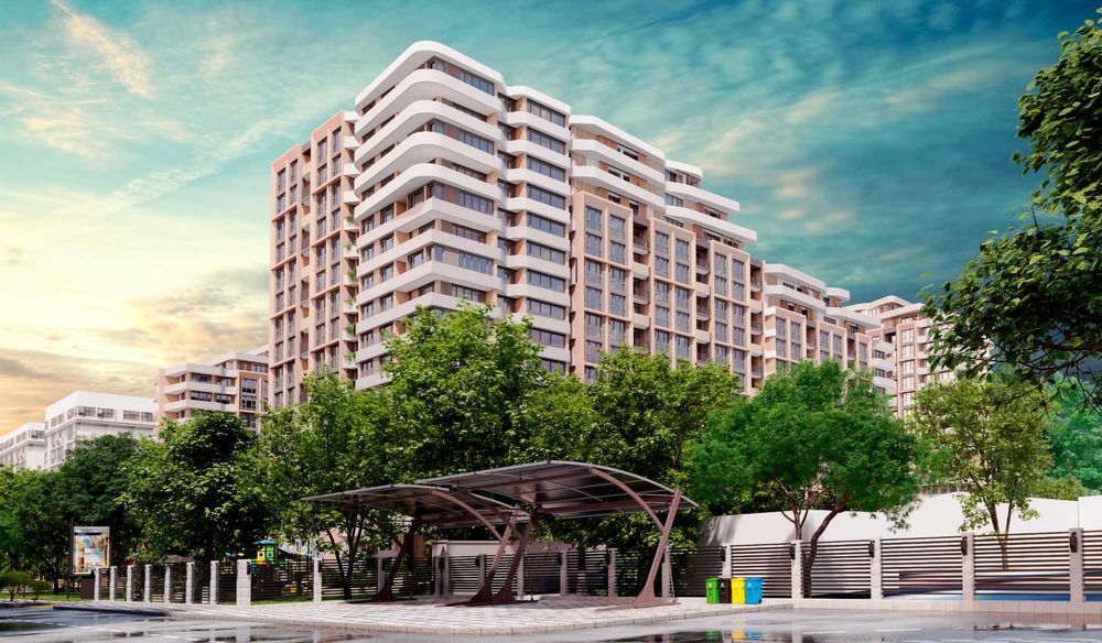 4х ком. кв-ра 114m² с кадастром в новостройке. Яккасарайский р-н.