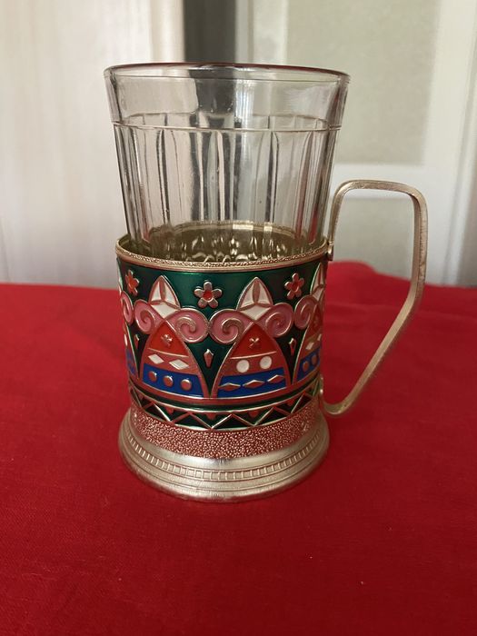 Подстаканник сов.  Монеты  Казахстана