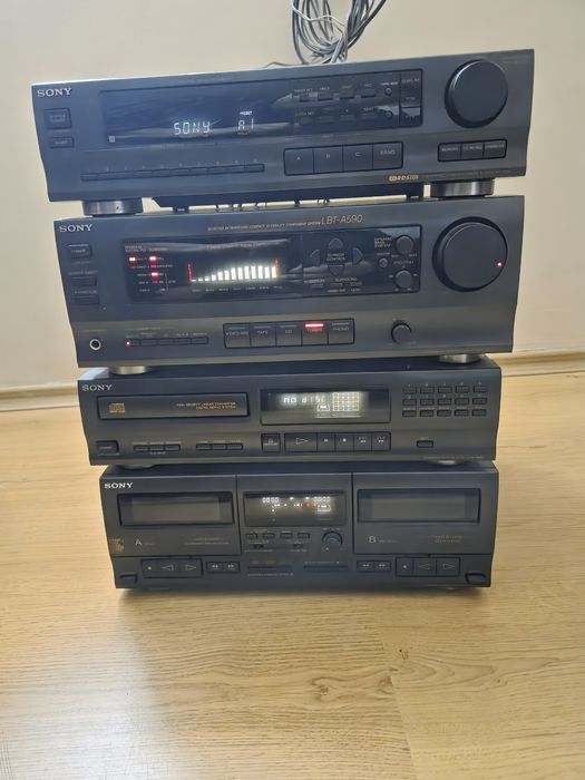Sony LBT-A590 — модулна Hi-Fi система от началото/средата на 90-те, Made in Japan.